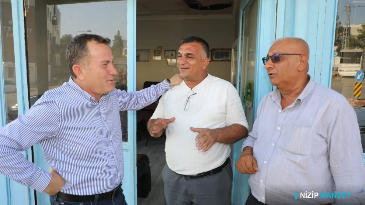 Nizip Belediye Başkanı Doğan mahalle ziyaretlerinde bulundu