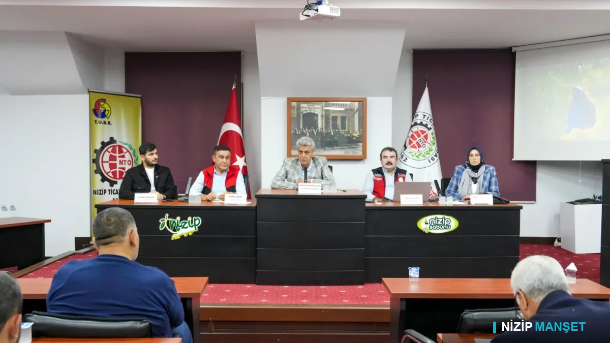 Nizip Ticaret Odası’nda zeytin, zeytinyağı ve prina yağı sektörü istişare toplantısı gerçekleştirildi