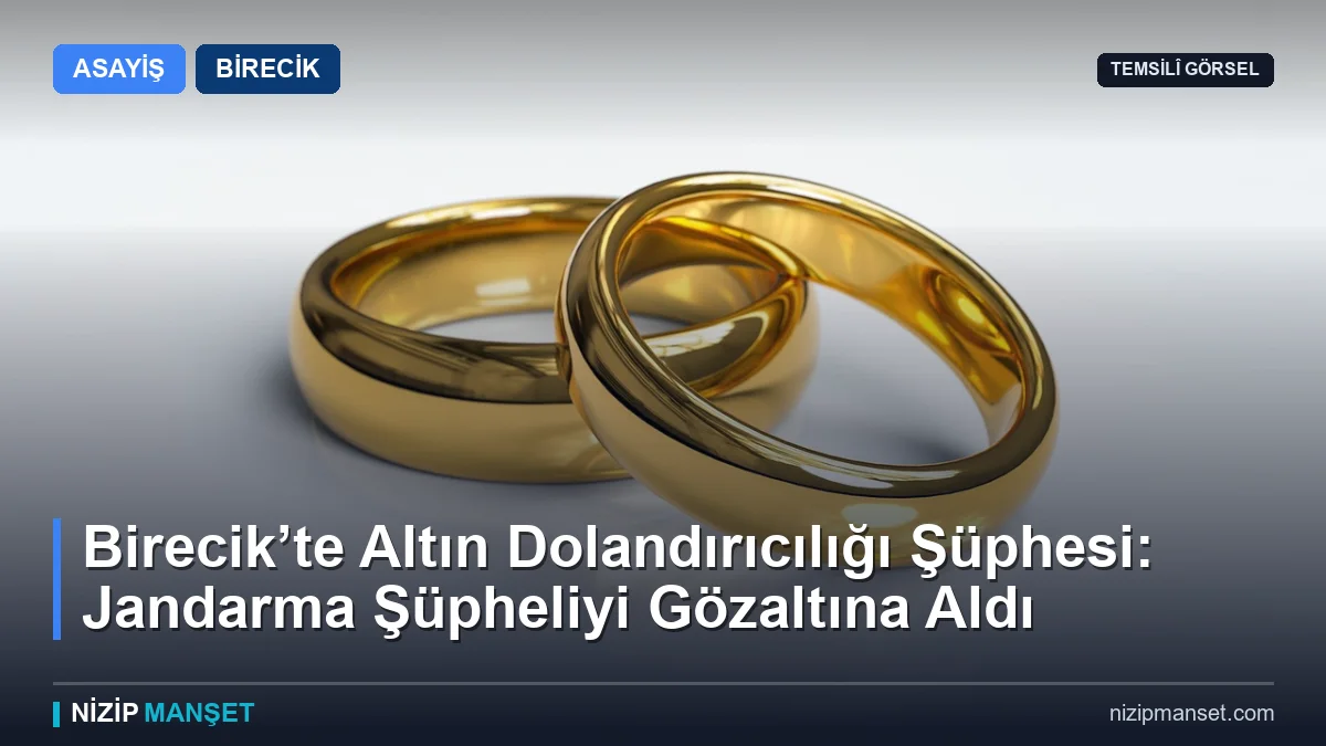 Birecik'te jandarma dolandırıcılığı son anda önledi