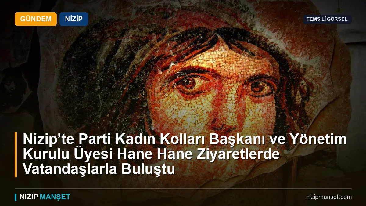 Gaziantep Milletvekili Bakbak Nizip'te evlerde