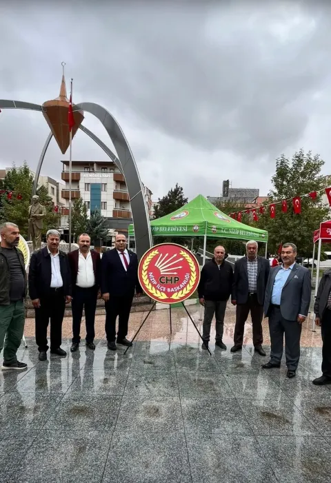 CHP Nizip İlçe Başkanlığı'ndan Cumhuriyet'in 103. Yıl Dönümü Kutlaması