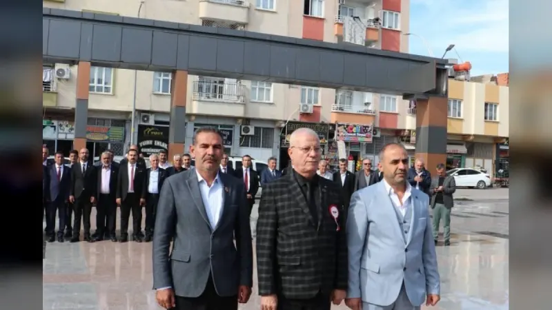 Nizip'te 19 Ekim Muhtarlar Günü tören ve ziyaretlerle kutlandı